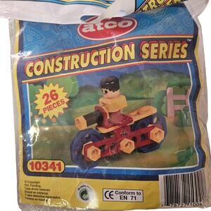 Vintage Atco Construction Series 28 Pieces 10341 New in Package